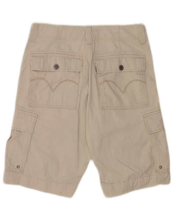 Shorts cargo masculino Levi's W32 algodão bege