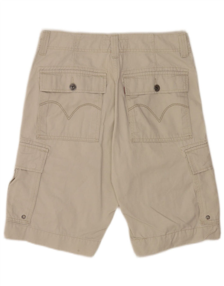 Shorts cargo masculino Levi's W32 algodão bege