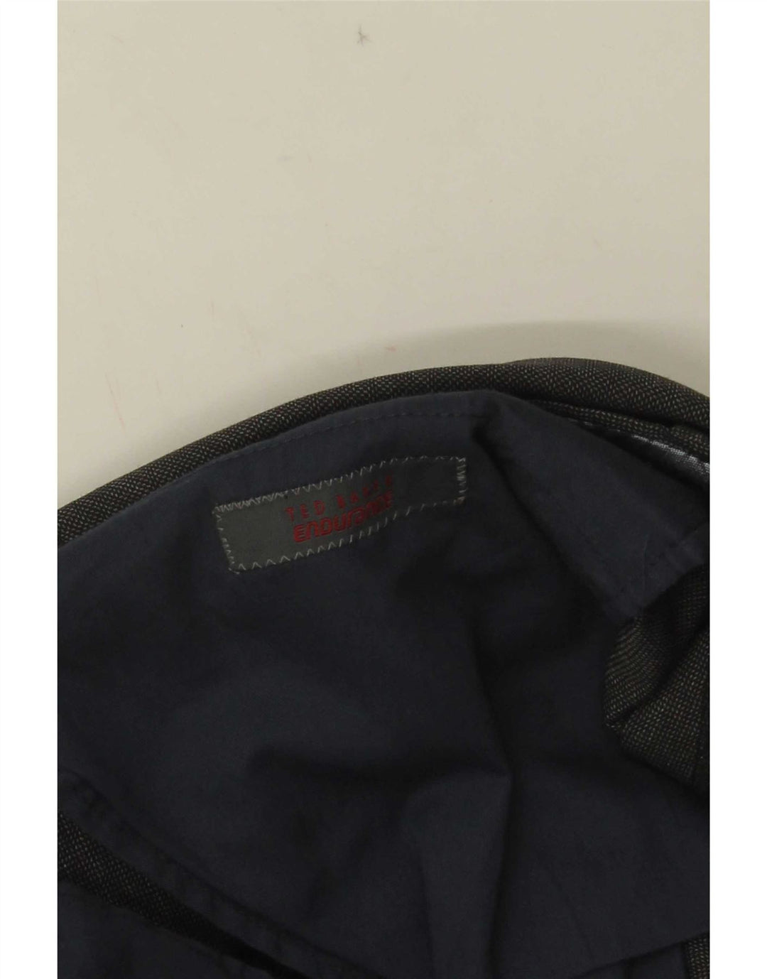 Calça masculina reta Ted Baker W34 L31 cinza