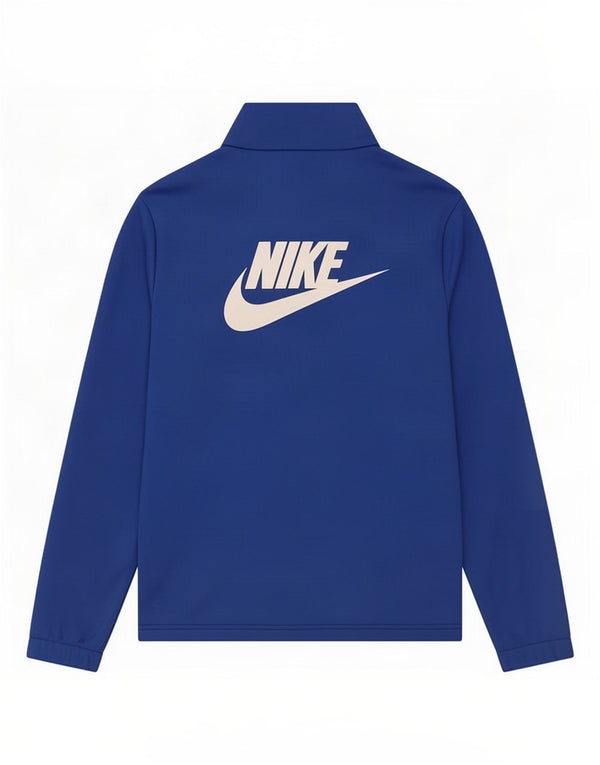 Jaqueta Nike Boys Graphic Tracksuit Top 12-13 anos grande bloco colorido azul