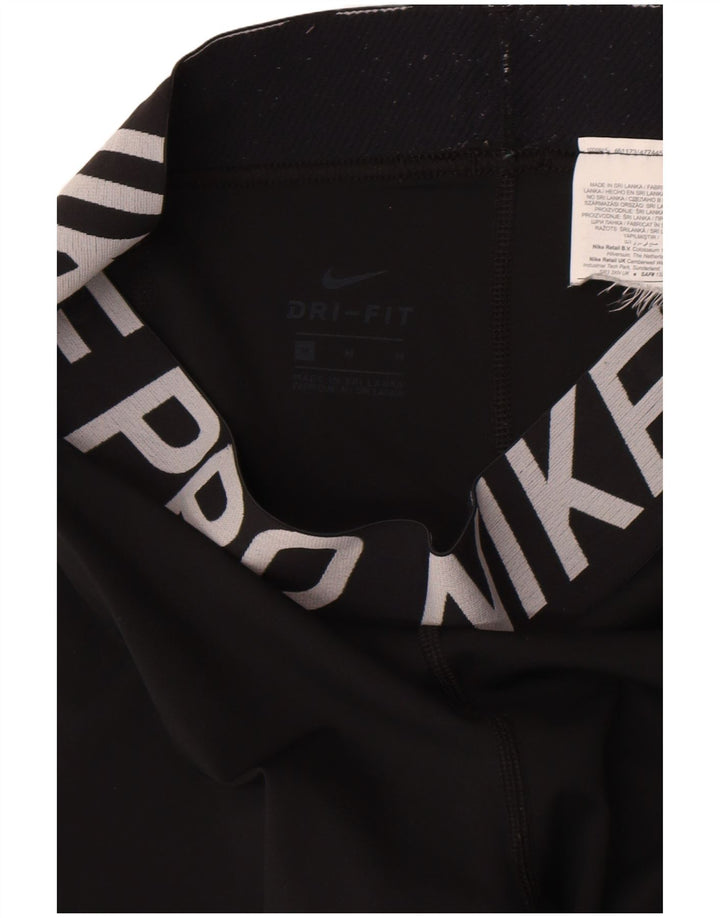 Leggings Nike Dri Fit Graphic UK 14 Médio Preto