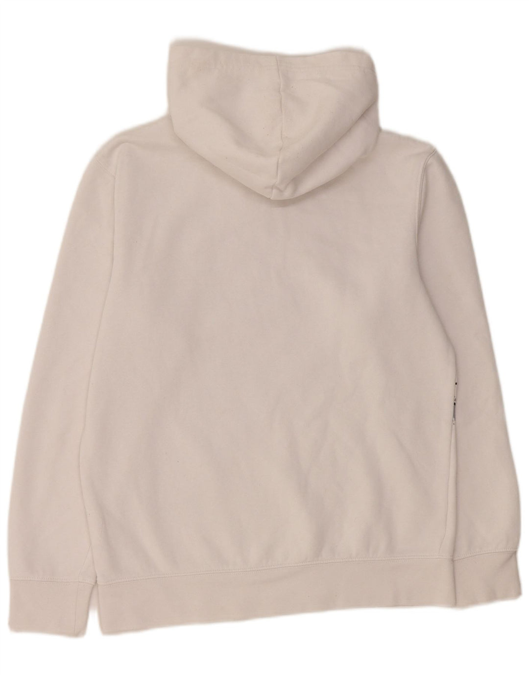 JORDAN Meninos moletom com capuz gráfico 13-14 anos XL algodão branco