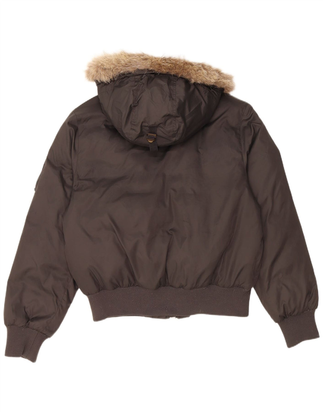 Jaqueta bomber acolchoada masculina com capuz Calvin Klein Reino Unido 38 verde médio