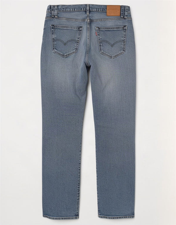 Levi's Masculino 514 Straight Jeans W34 L30 Azul Algodão