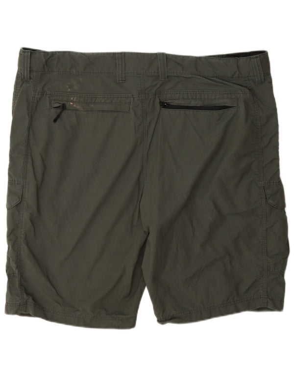 Shorts cargo masculino Marks & Spencer W40 XL algodão cáqui