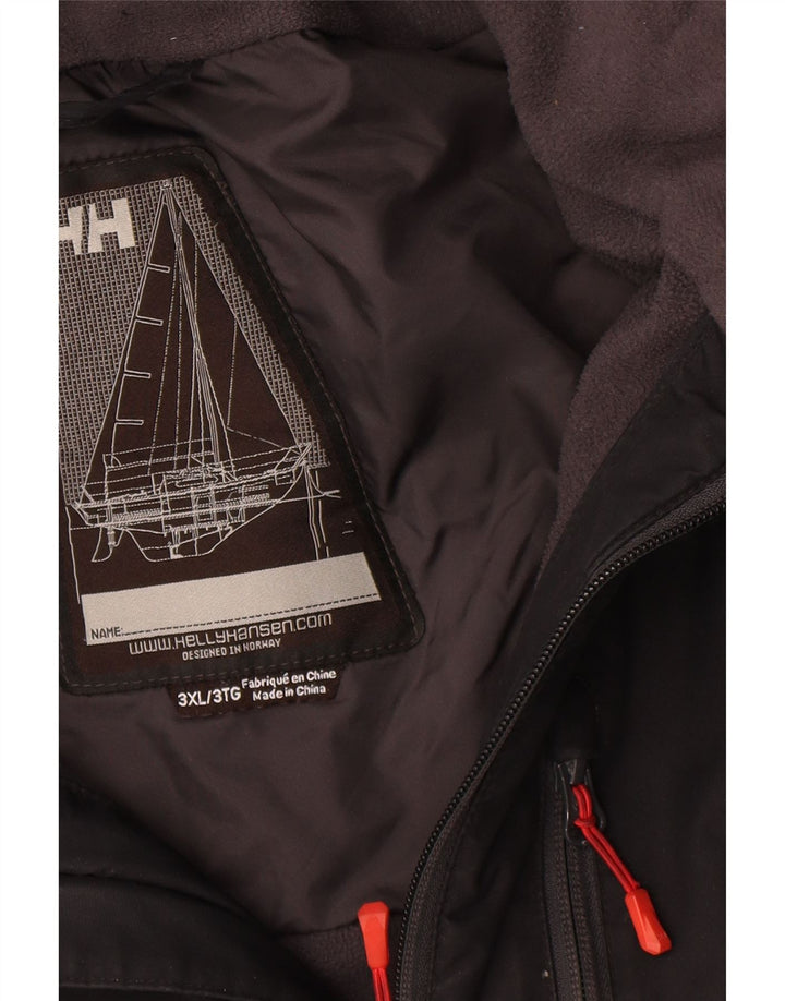 Jaqueta corta-vento masculina Helly Hansen UK 46 3XL poliéster preto