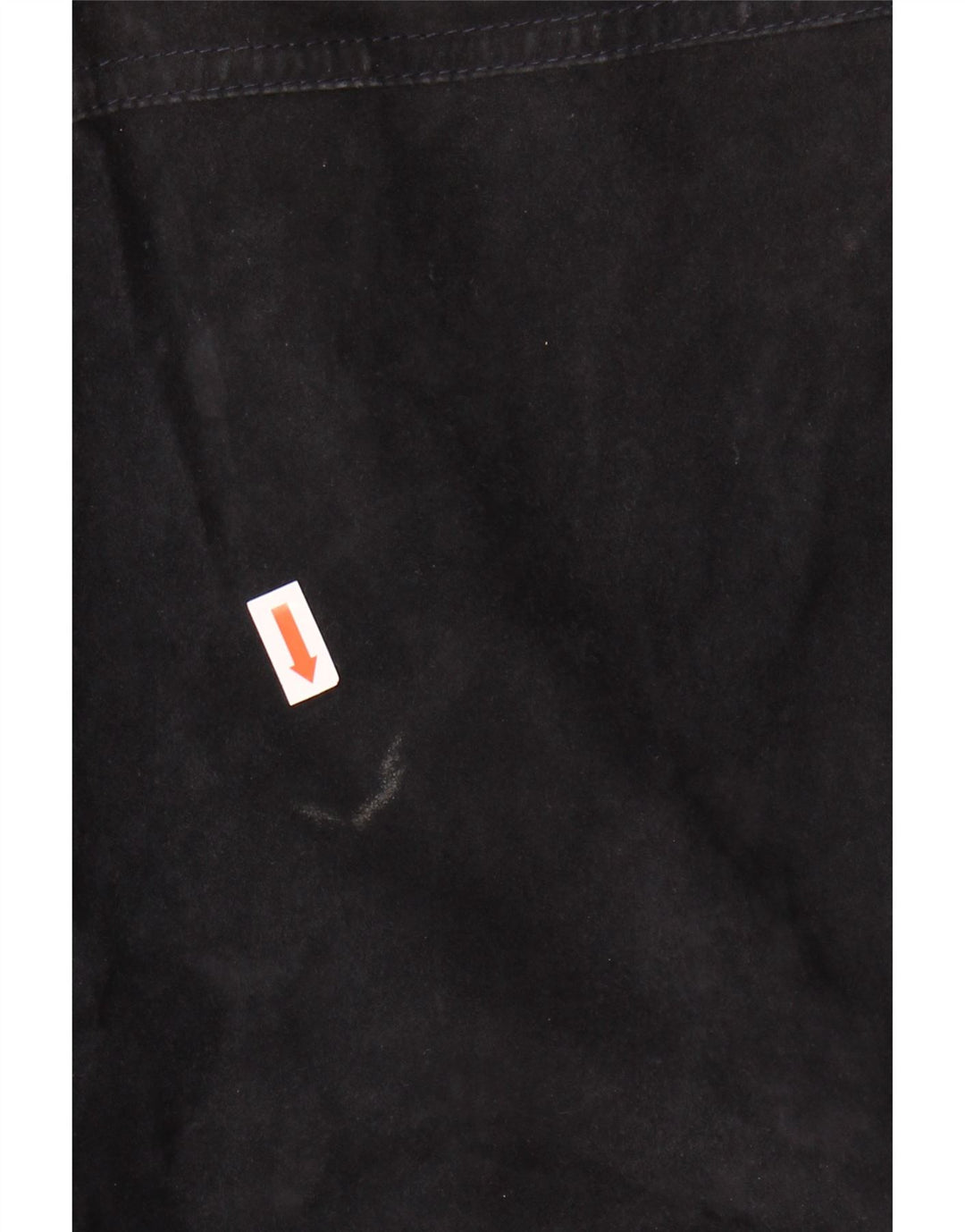 Jaqueta masculina vintage de camurça IT 50 grande couro azul marinho