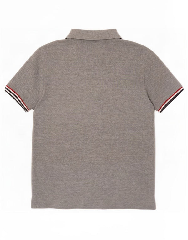 Camisa polo masculina Champion algodão cinza médio