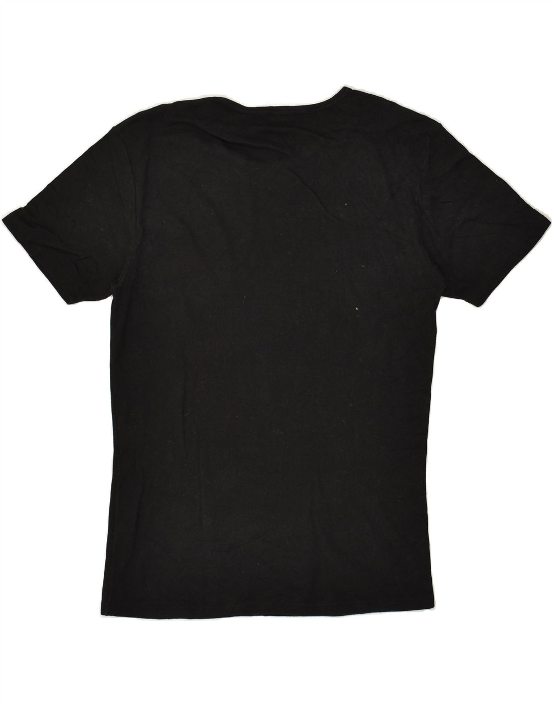 KAPPA Womens T-Shirt Top UK 2XL Black Cotton | Vintage Kappa | Thrift | Second-Hand Kappa | Used Clothing | Messina Hembry 