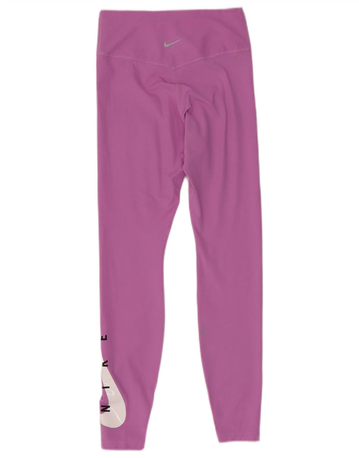 Leggings Nike Dri Fit Graphic UK 8 Pequeno Rosa