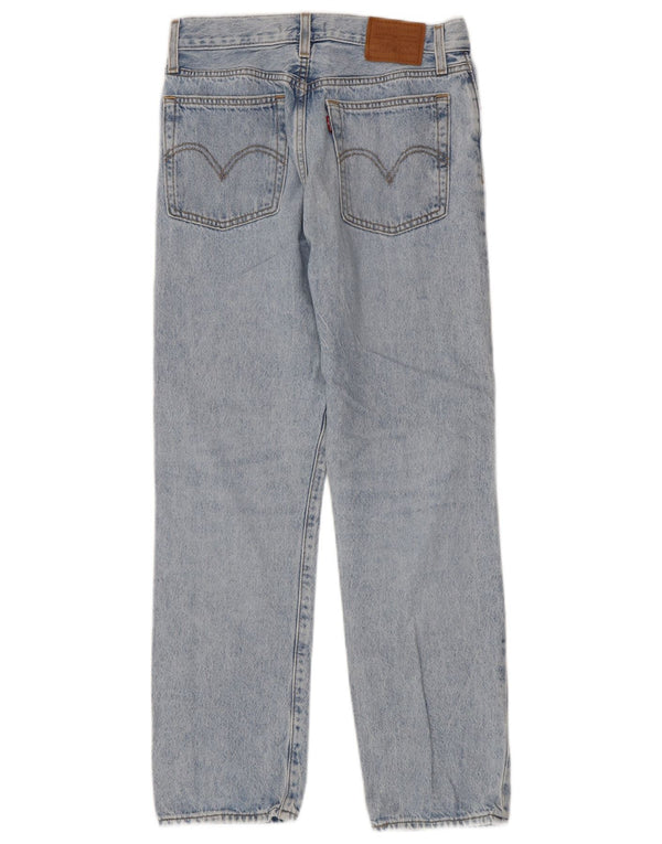 Calça jeans feminina Levi's Wedgie Straight W26 L28 azul algodão