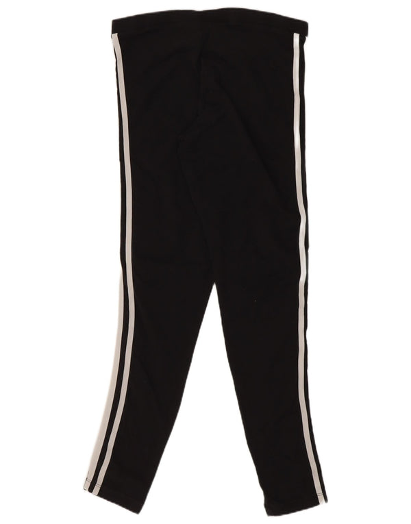 Leggings femininas Adidas UK10 pequeno algodão preto