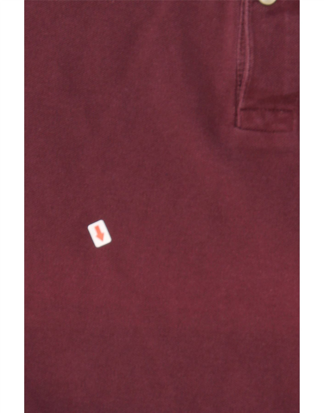 U.S. POLO ASSN. Mens Polo Shirt Large Burgundy Cotton Vintage U.S. Polo Assn. and Second-Hand U.S. Polo Assn. from Messina Hembry 
