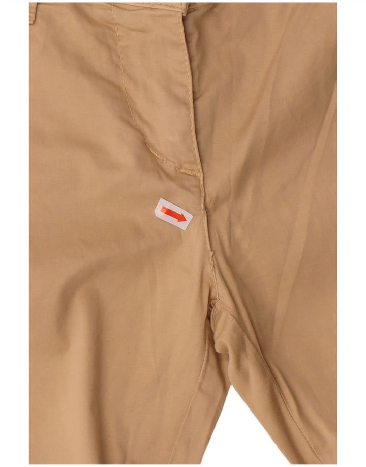 Calça chino feminina JACOB COHEN sob medida W26 L28 algodão bege
