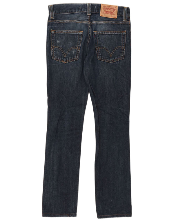 Calça jeans feminina Levi's 511 Slim W32 L29 azul marinho