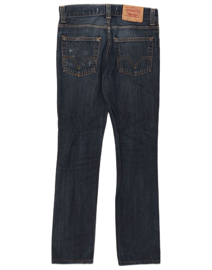 Calça jeans feminina Levi's 511 Slim W32 L29 azul marinho