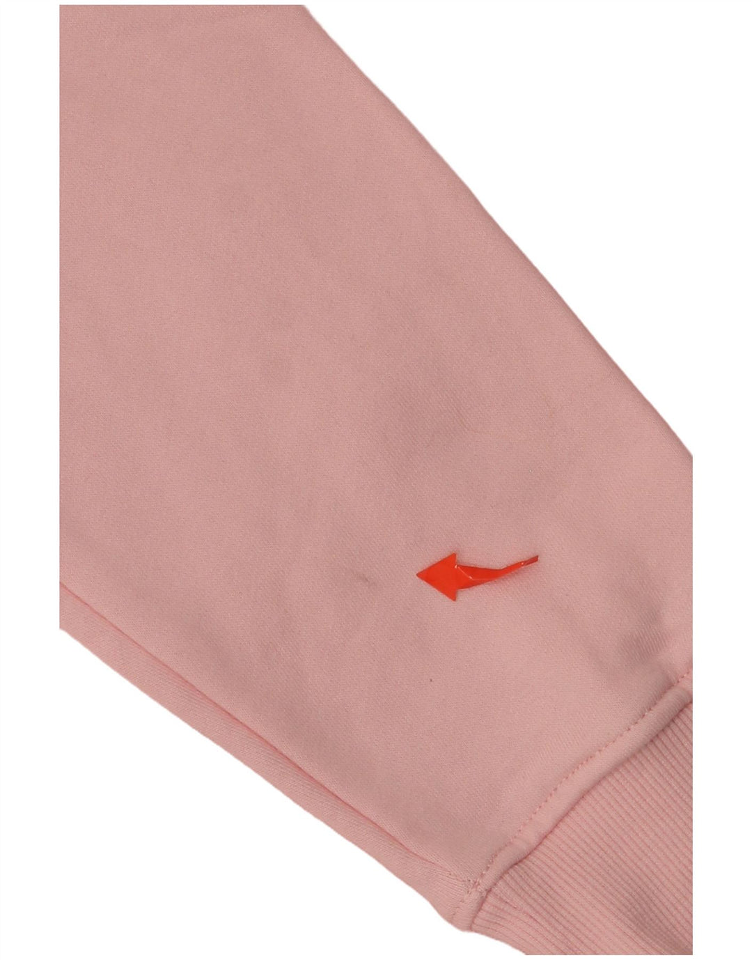 ELLESSE moletom com capuz feminino UK 12 algodão rosa médio