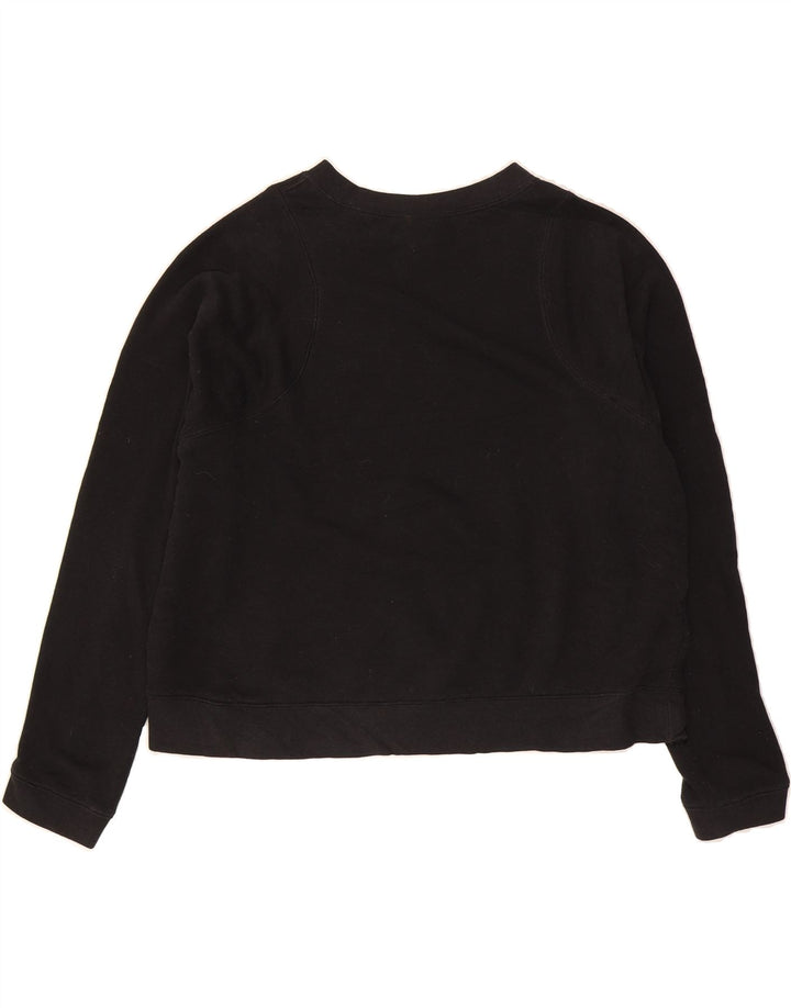 NIKE Womens Sweatshirt Jumper UK 16 Large Black Cotton Vintage Nike and Second-Hand Nike from Messina Hembry 