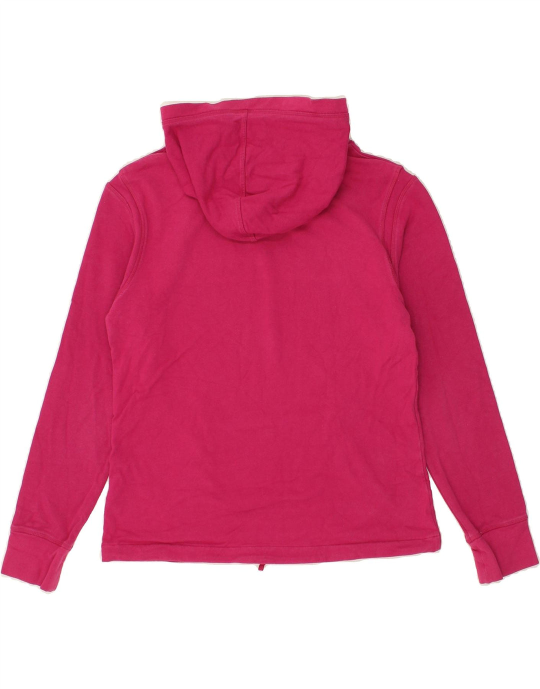 REEBOK Womens Hoodie Jumper UK 12 Medium Pink Cotton Vintage Reebok and Second-Hand Reebok from Messina Hembry 