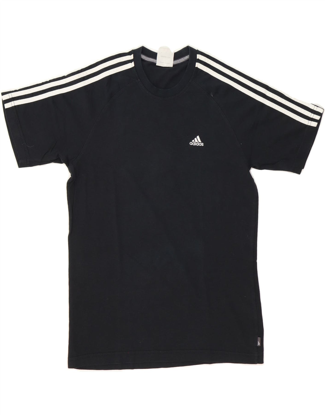 ADIDAS Mens T-Shirt Top Small Black Cotton Vintage Adidas and Second-Hand Adidas from Messina Hembry 
