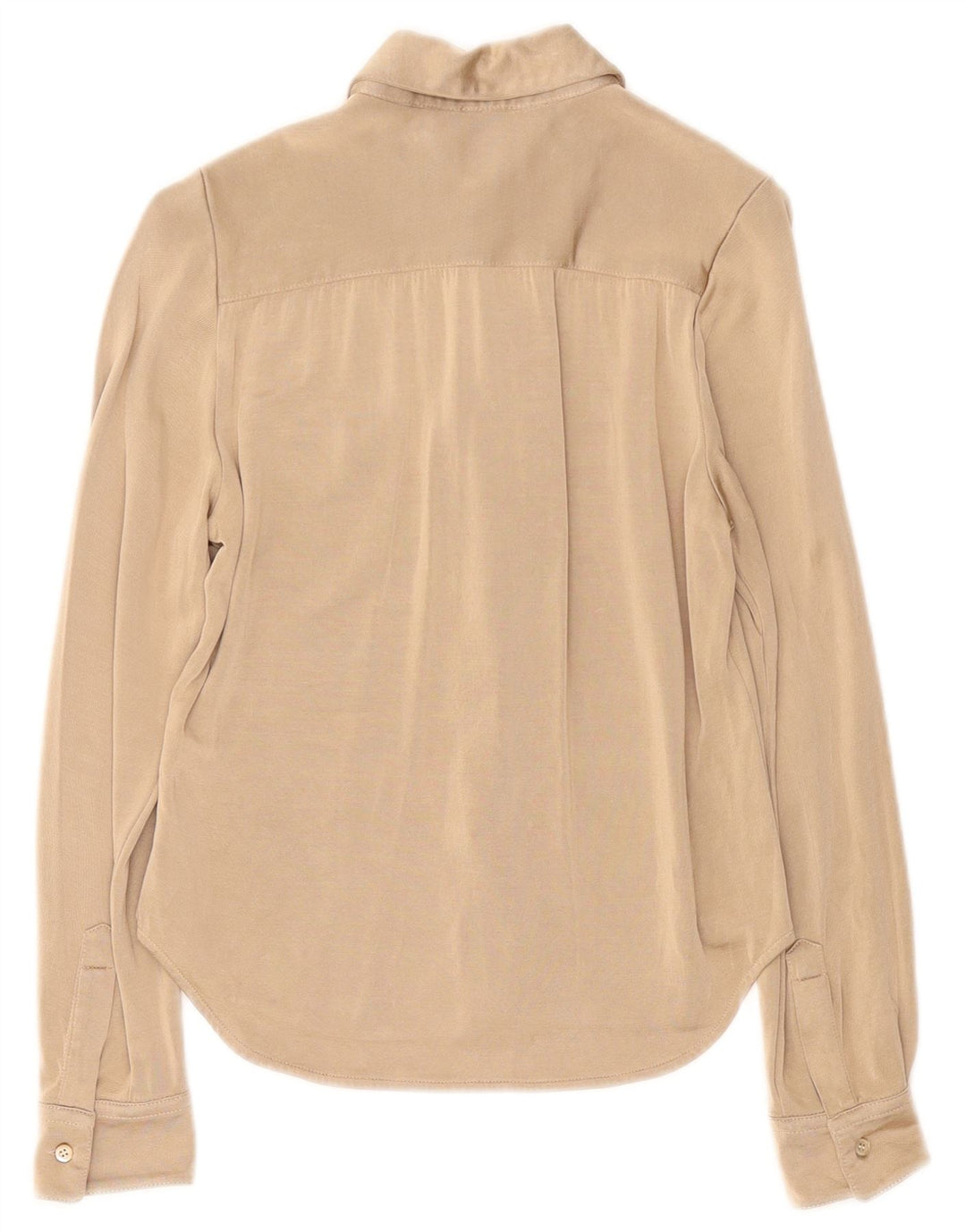 Camisa feminina Aspesi UK 10 pequena bege