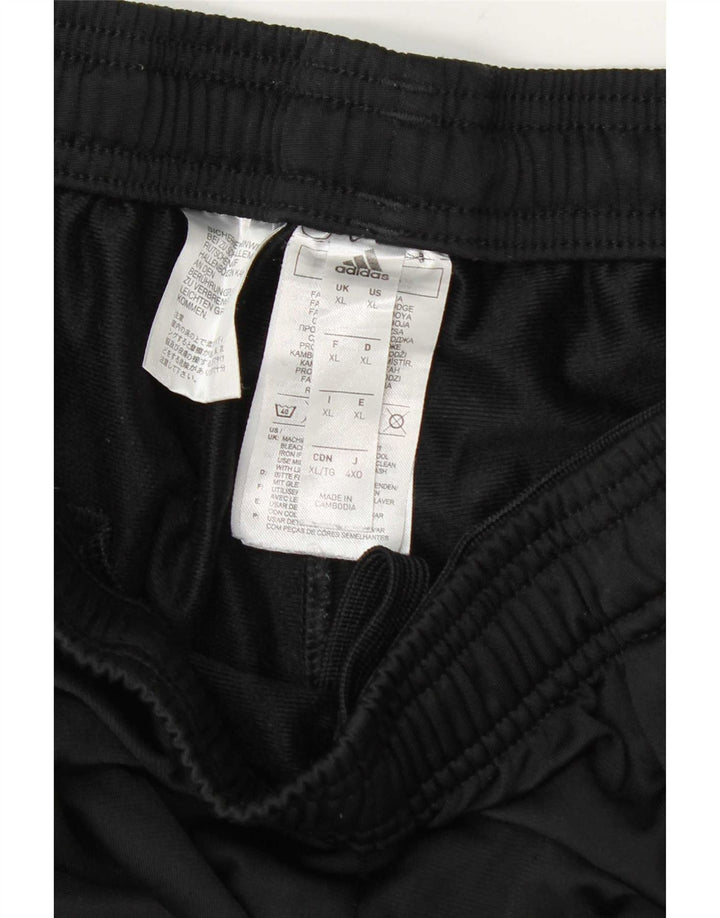 Adidas Mens Treino Calças Joggers XL Preto Poliéster