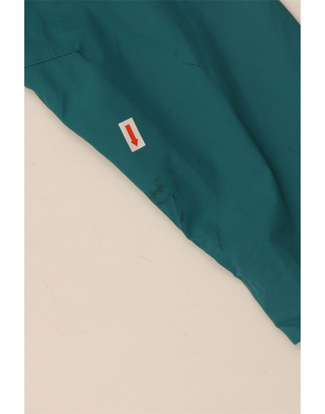 Jaqueta de chuva feminina com capuz Jack Wolfskin Reino Unido 18 XL turquesa poliamida