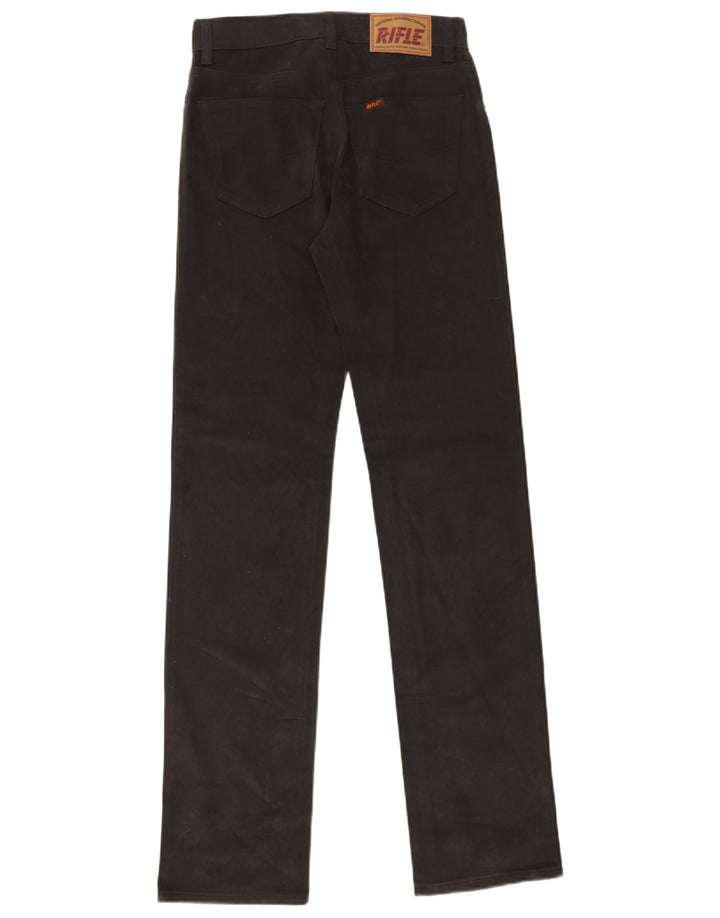 Rifle Masculino Jeans Reto W28 L34 Algodão Preto