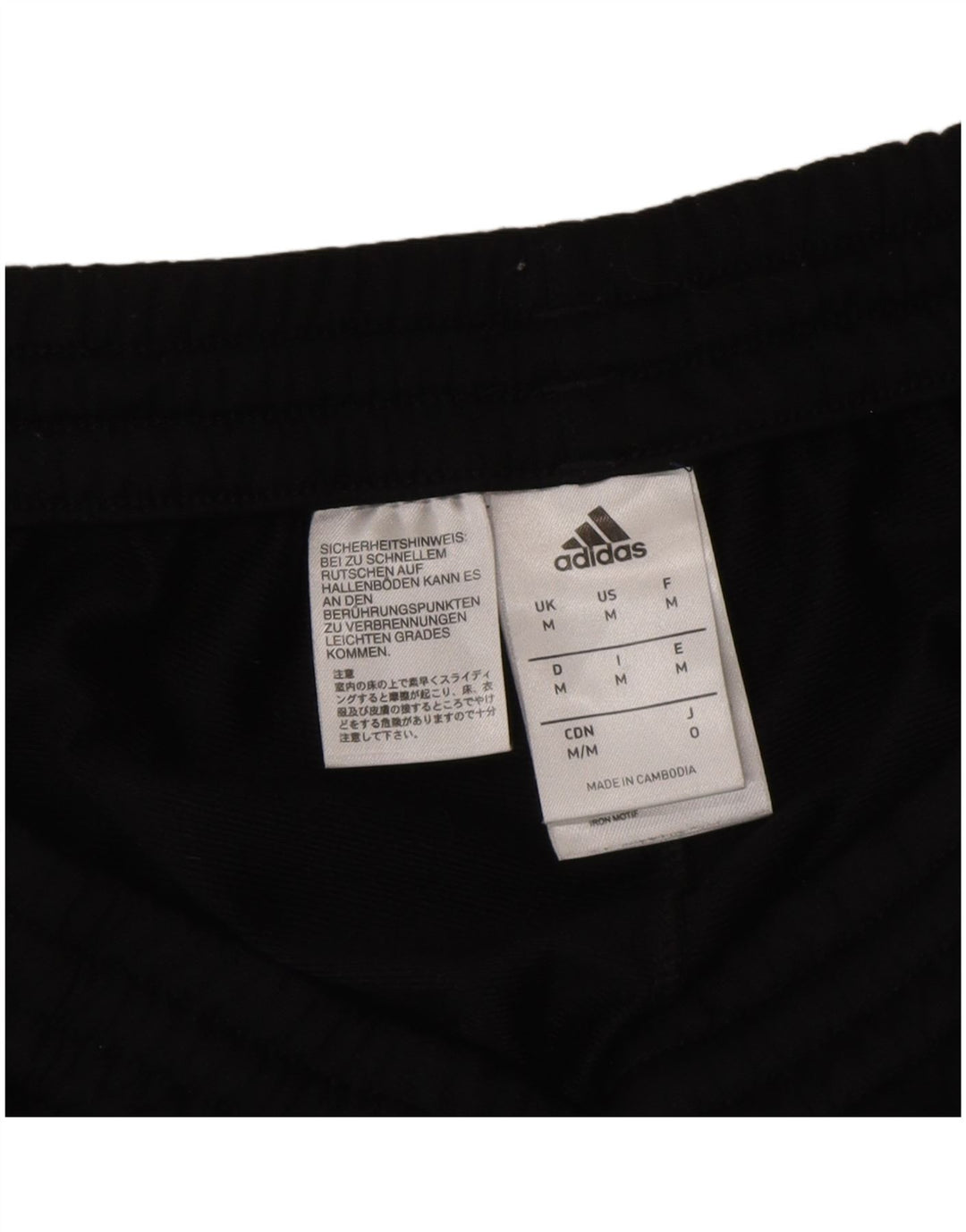 Adidas Mens Graphic Treino Calça Joggers Médio Preto Poliéster