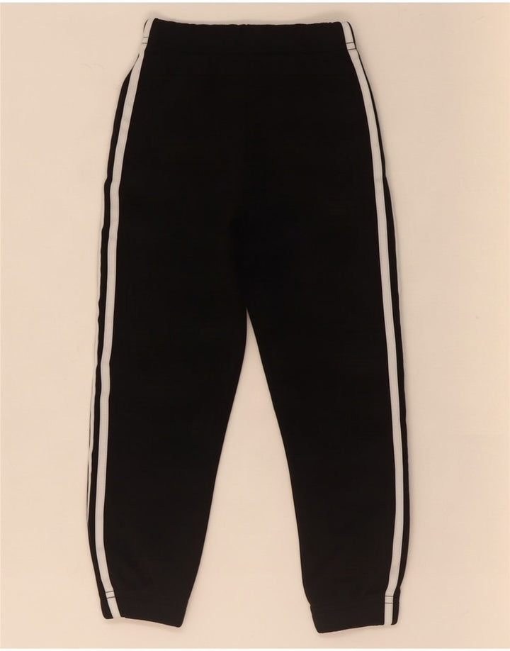 Adidas meninos calças de treino joggers 2-3 anos preto poliéster