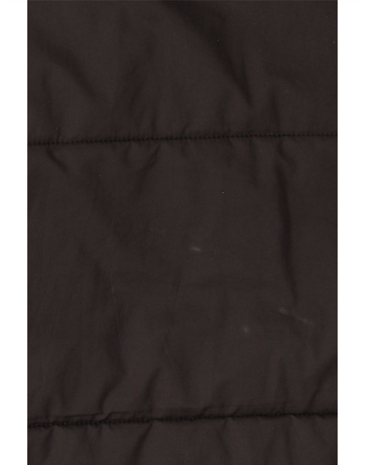 Jaqueta acolchoada com capuz feminina Puma UK 16 grande poliéster preto