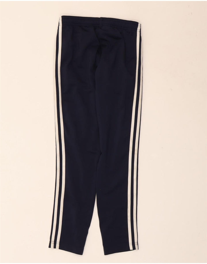 Calças de treino ADIDAS menino 9-10 anos azul marinho poliéster