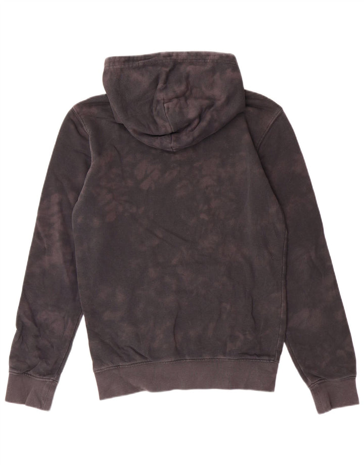 CHAMPION Suéter masculino com capuz XS preto tie dye algodão