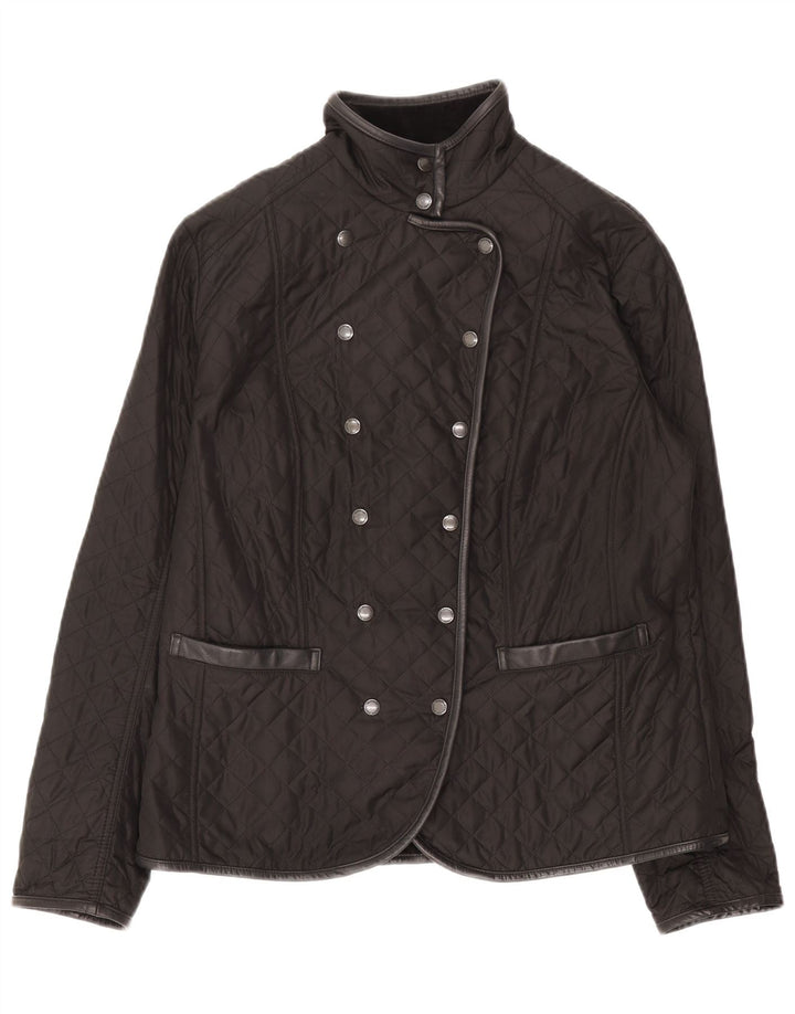 Jaqueta acolchoada feminina Barbour UK 18 XL preta