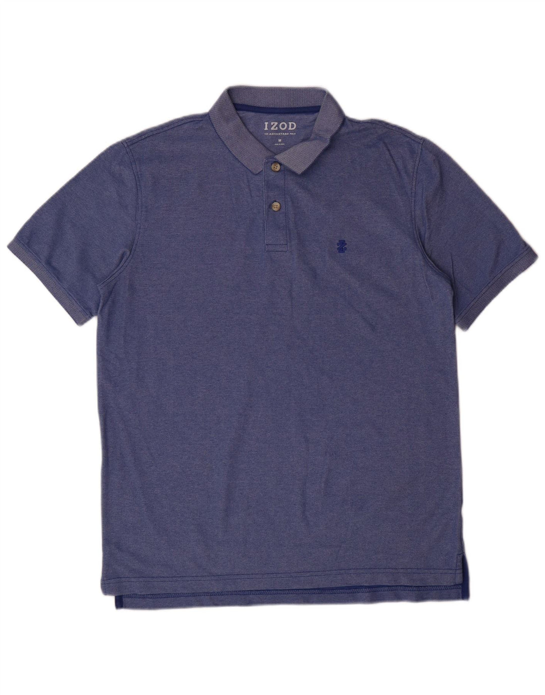 Camisa polo masculina IZOD azul marinho médio