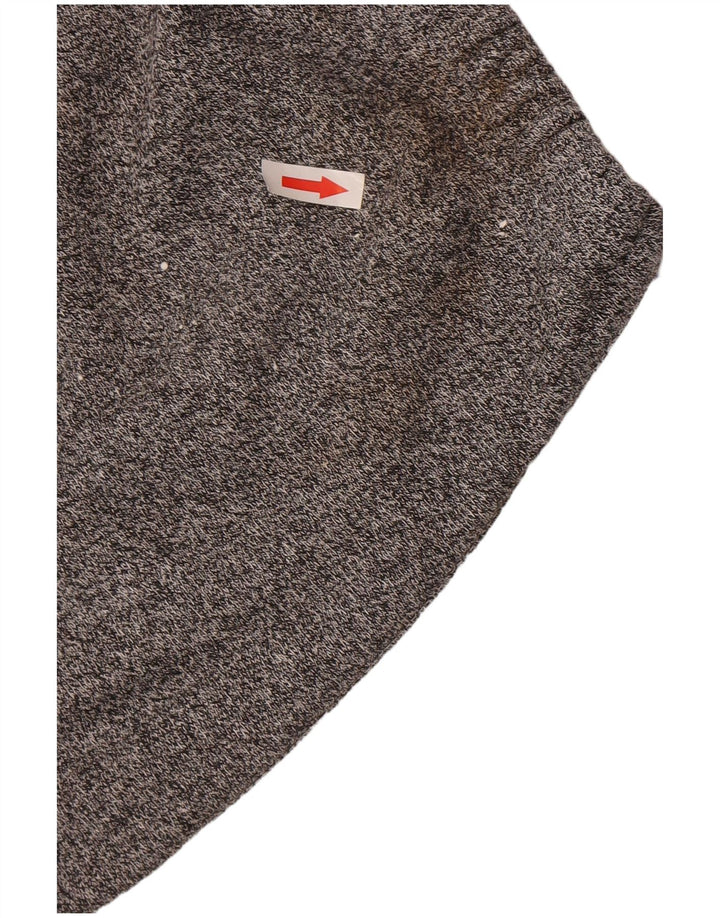 Calça de treino feminina Champion UK 10 pequena cinza manchada