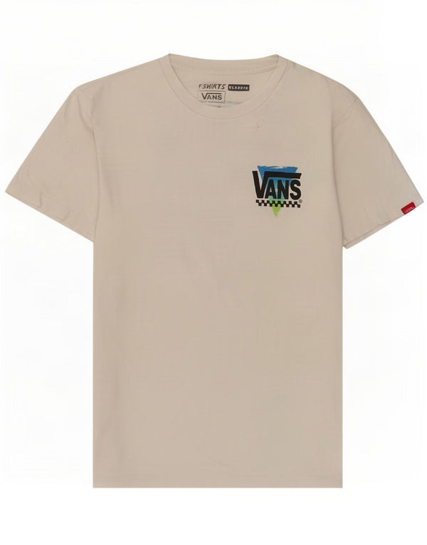 Camiseta Vans Masculina Classic Fit Graphic Top Pequeno Algodão Branco