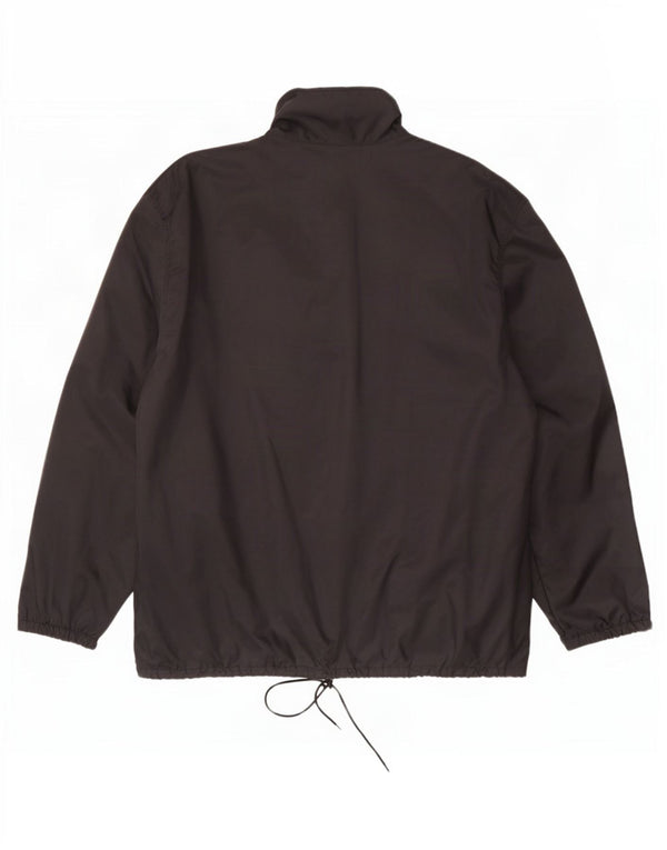 Jaqueta de chuva masculina Lotto Graphic UK 42 XL preta Colourblock Nylon