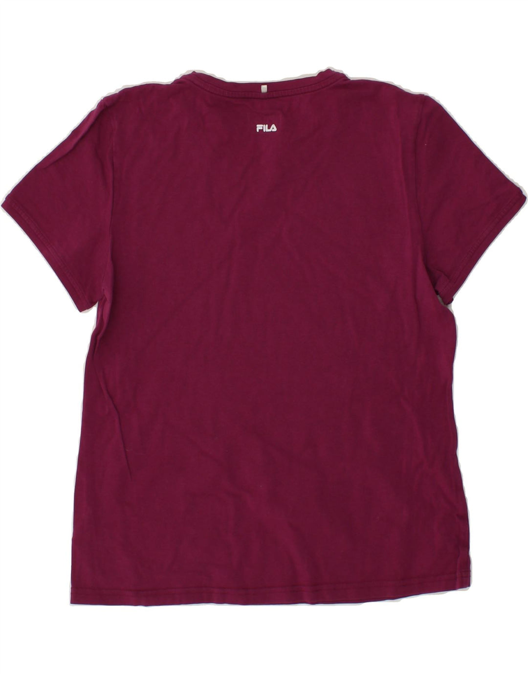 FILA Womens T-Shirt Top EU 38 Medium Pink Vintage Fila and Second-Hand Fila from Messina Hembry 