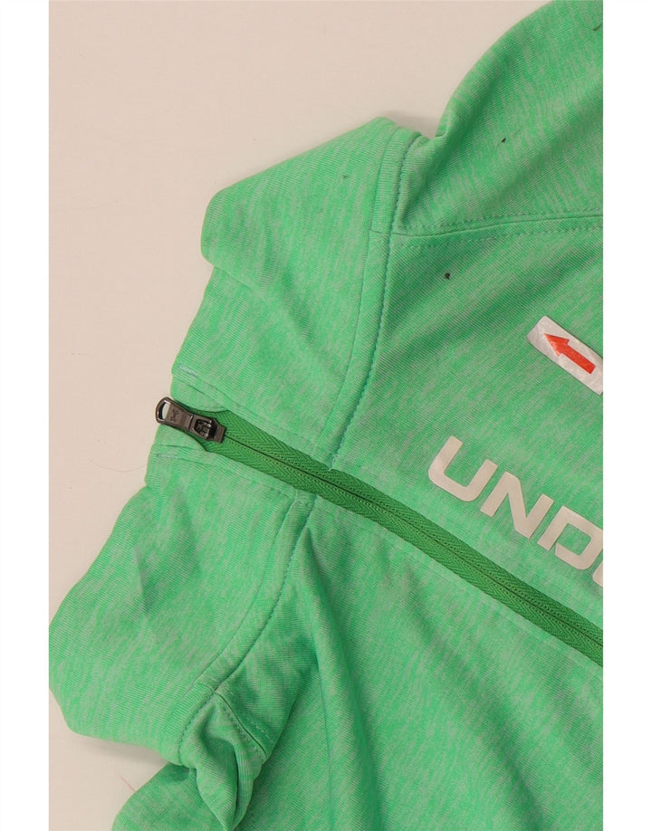 Under Armour feminino gráfico pulôver agasalho top Reino Unido 14 grande verde