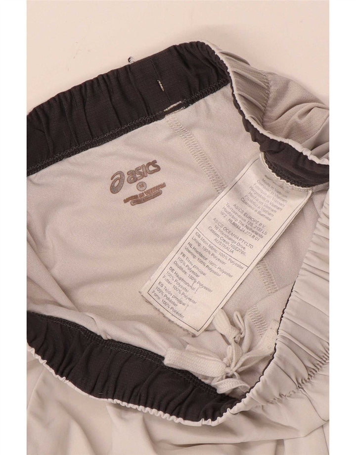 Asics Mens Sport Shorts Médio Branco Poliéster