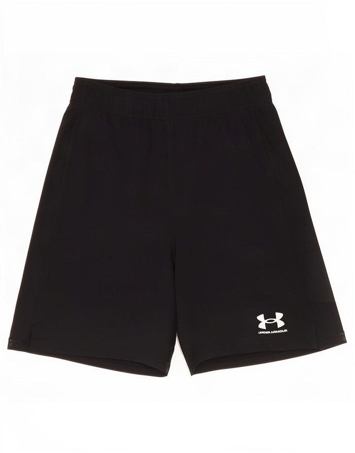 Under Armour Mens Loose Fit Sport Shorts Pequeno Poliéster Preto