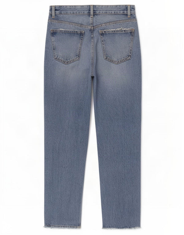 Calça jeans feminina cintura alta Zara EU 40 médio W30 L27 azul