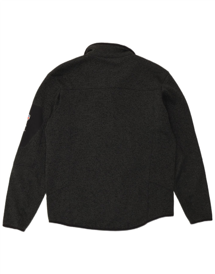 Jaqueta masculina de agasalho Berghaus grande poliéster manchado cinza