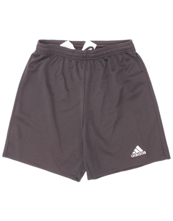 Shorts esportivos Adidas meninos 11-12 anos preto poliéster