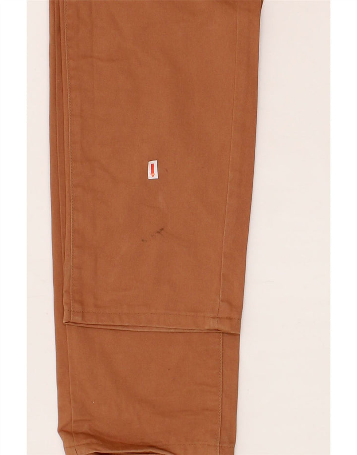 KANGOL Mens Straight Chino Trousers W32 L32 Brown Cotton Vintage Kangol and Second-Hand Kangol from Messina Hembry 