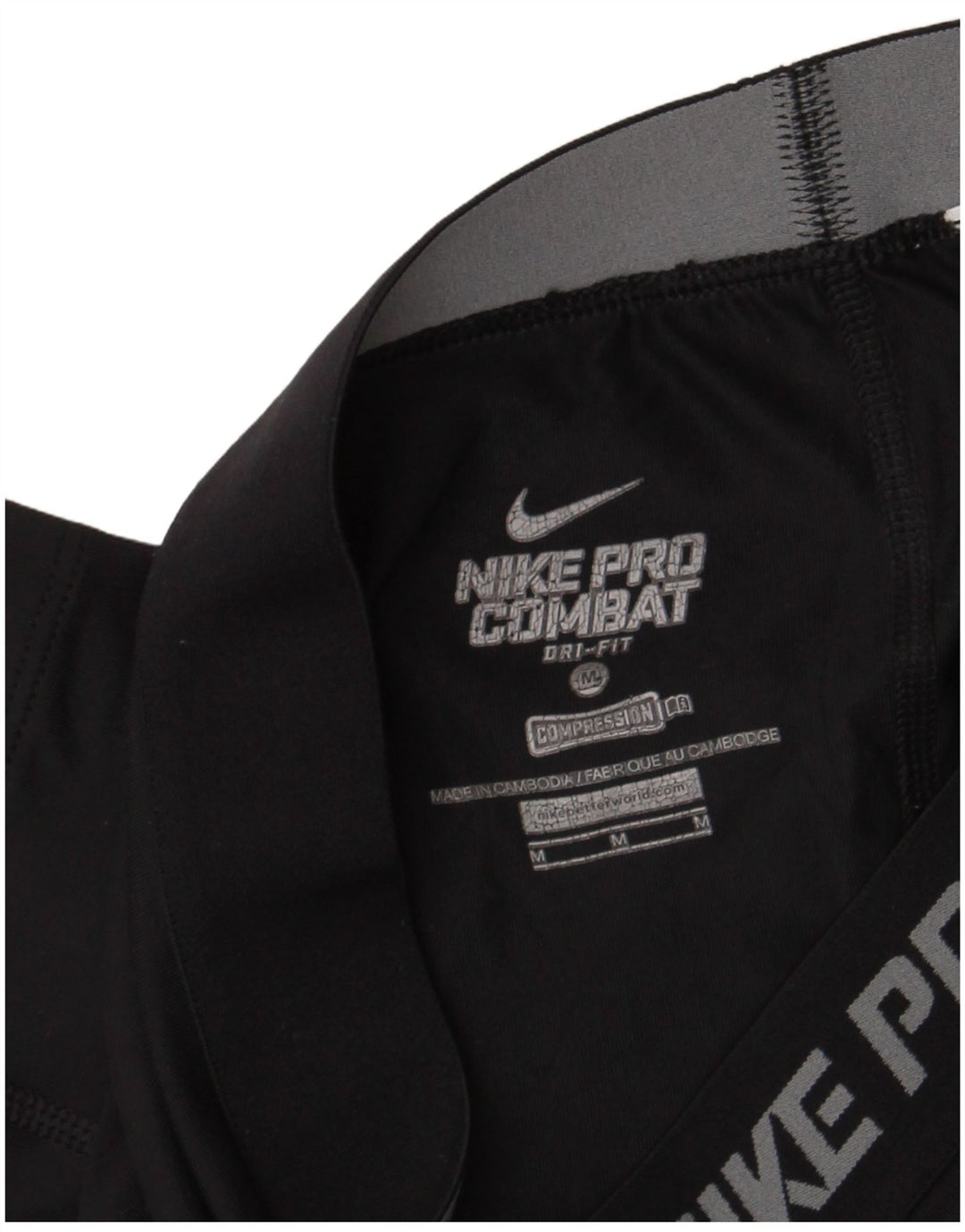 Leggings Nike Dri Fit Graphic Capri UK 12 Médio Preto