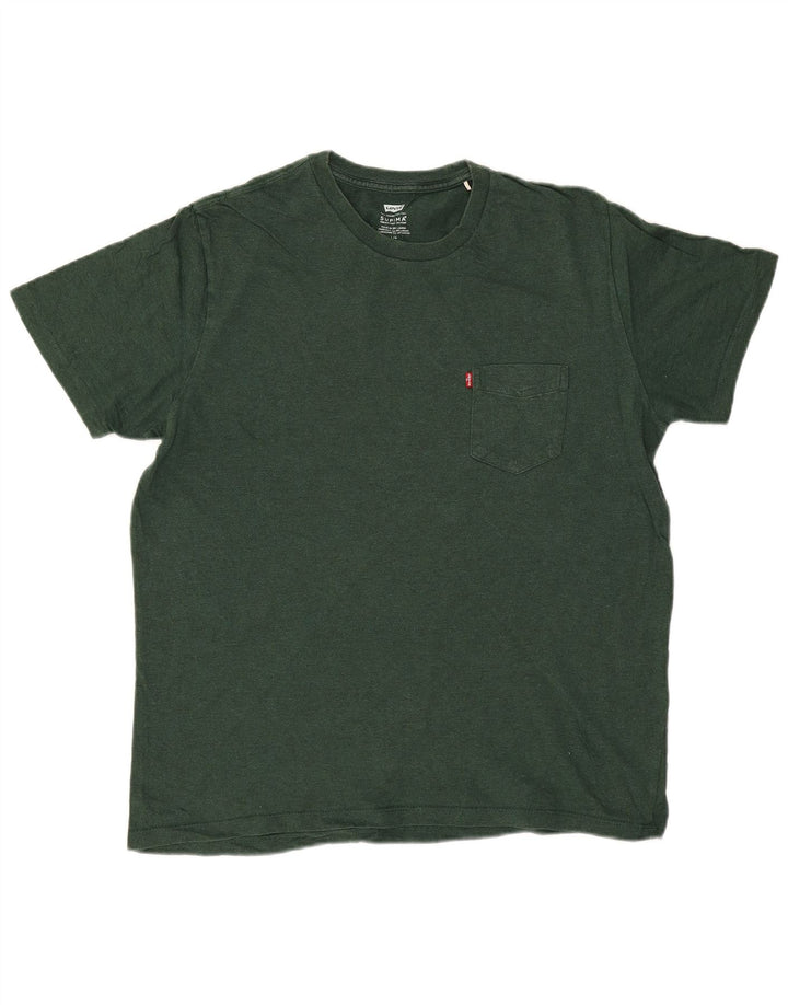 Camiseta masculina Levi's grande verde