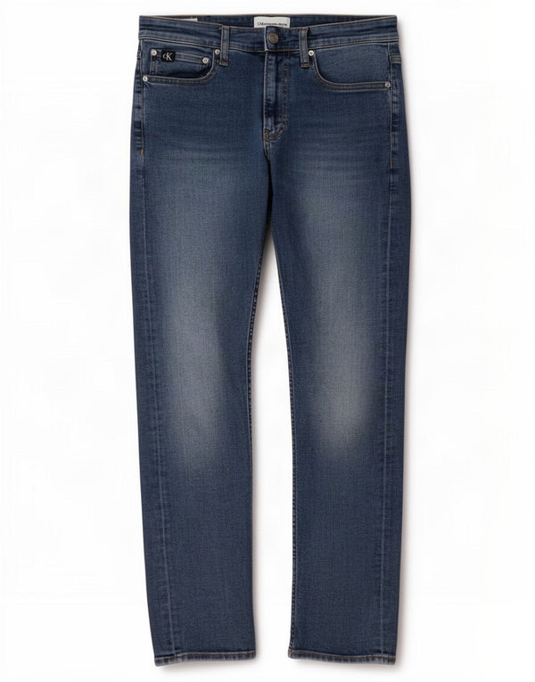 Calvin Klein Masculino Slim Jeans W31 L34 Azul Algodão
