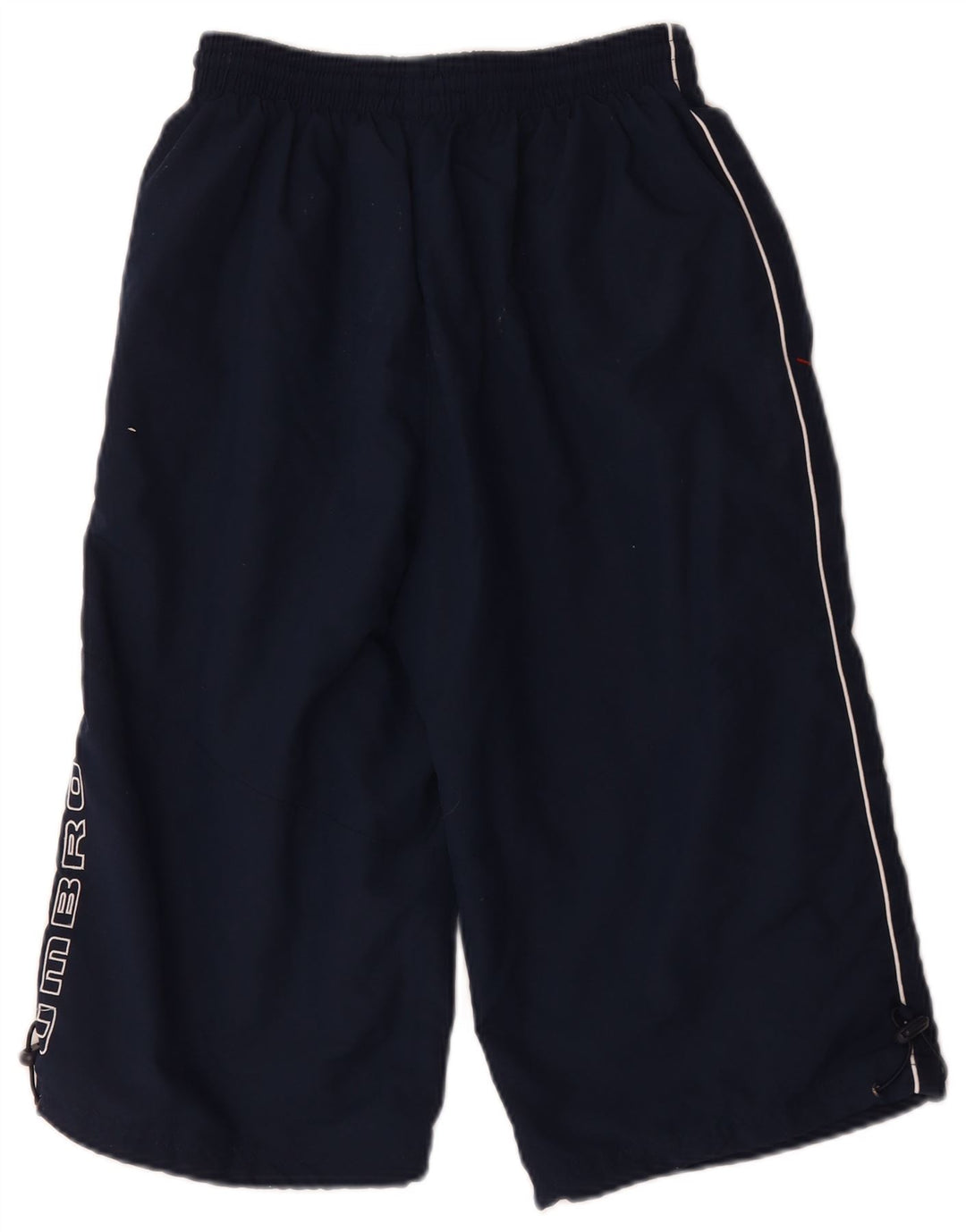 Bermuda esportiva masculina Umbro Graphic Bermuda pequena azul marinho poliéster